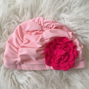 Koala Kids | Pink Retro Baby Swim Cap